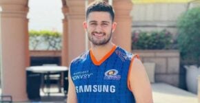 Yudhvir Singh Charak with Mumbai Indians