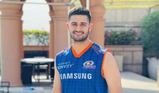 Yudhvir Singh Charak with Mumbai Indians