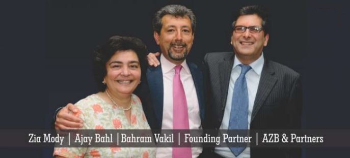 Zia Mody with AZB & Partners (Ajay Bahl and Bahram Vakil)