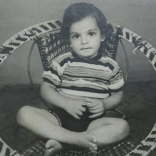 Anshuman Pushkar's childhood picture