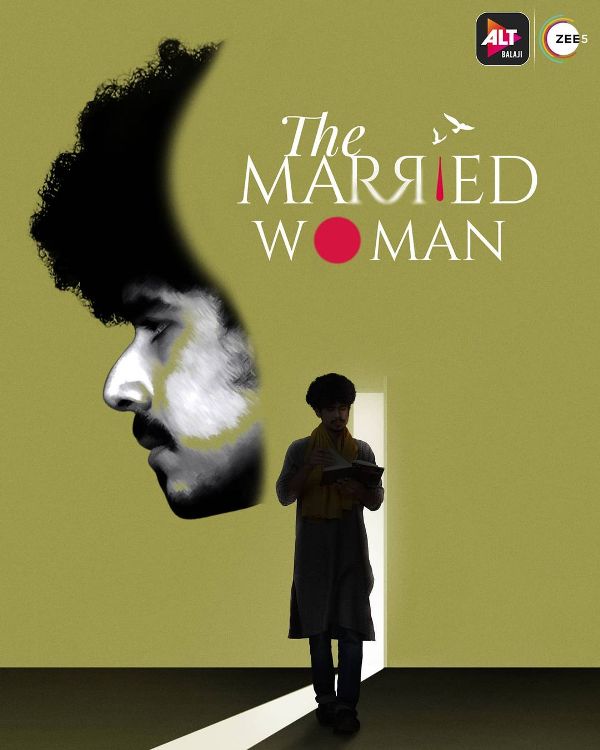 Imaad Shah on the poster of the web series 'The Married Woman'