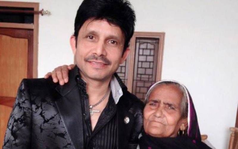 KRK with his mother