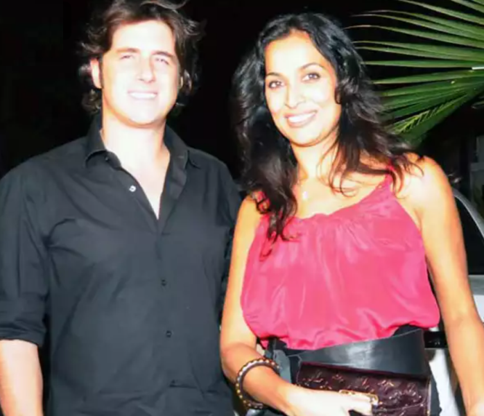 Madhu Sapre with her husband