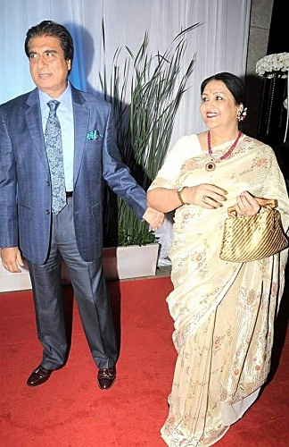 Nadira Babbar and Raj Babbar