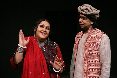 Nadira Babbar in a theatre play
