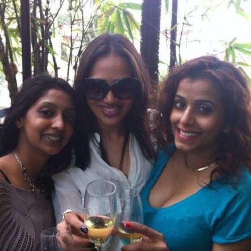 Seema Patil with her friends