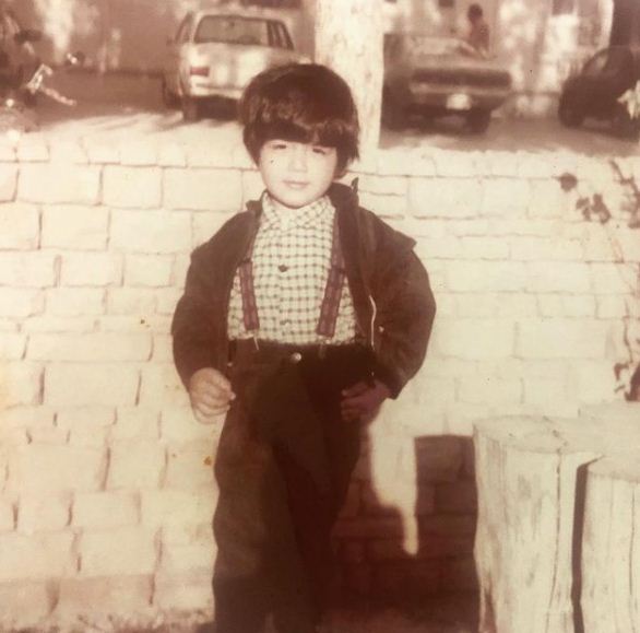 Shahzad Sheikh's childhood picture