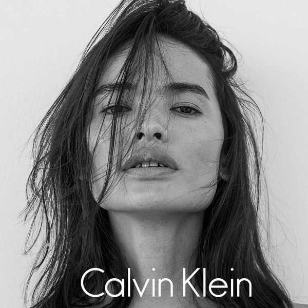 Anjali Lama featured in a Calvin Klein campaign 