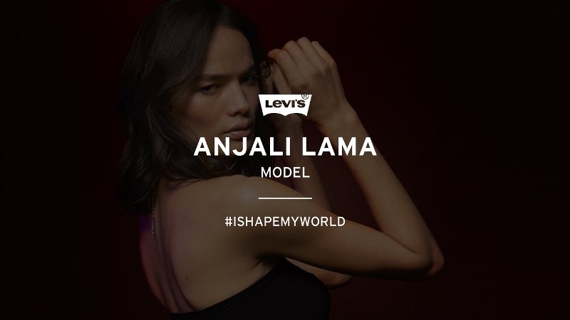 Anjali Lama on Shape My World by Levi`s