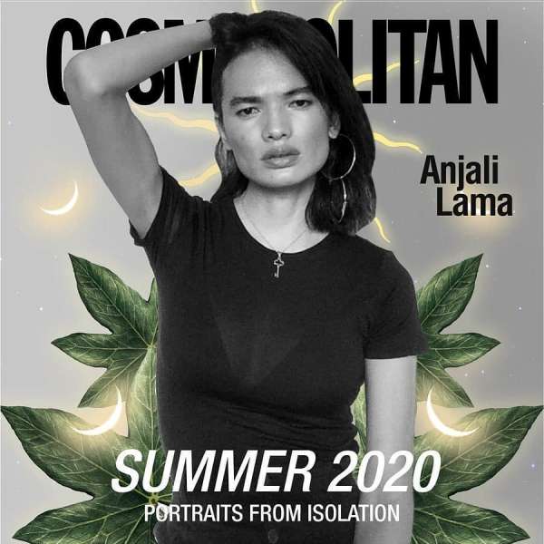 Anjali Lama on the cover of Cosmpolitan