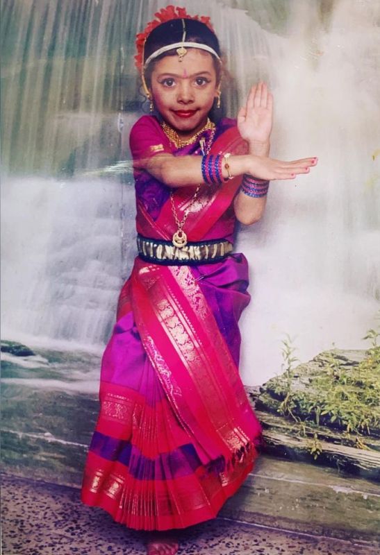 Childhood Picture of Ankita Raina