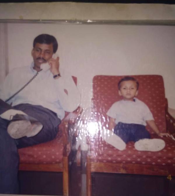 Chirag Shetty's childhood picture
