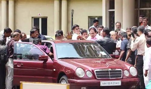 Dilip Kumar's Mercedes car