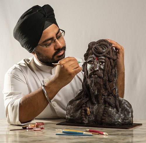 Harneet Jolly's aghori chocolate sculpture