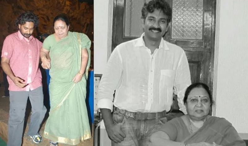 K.V. Vijayendra prasad's wife and son