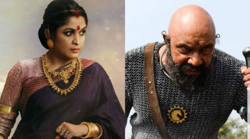 Kattappa and Sivagami of the Indian film Baahubali