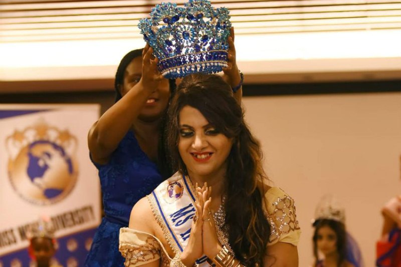Naaz Joshi as Miss World Diversity 2018