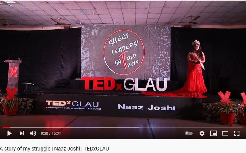 Naaz Joshi`s on TedX video on Youtube