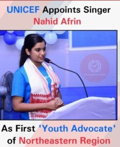 Nahid Afrin appointed as first youth advocate