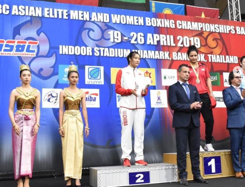 Pooja Rani after winning the Asian Championship 2019