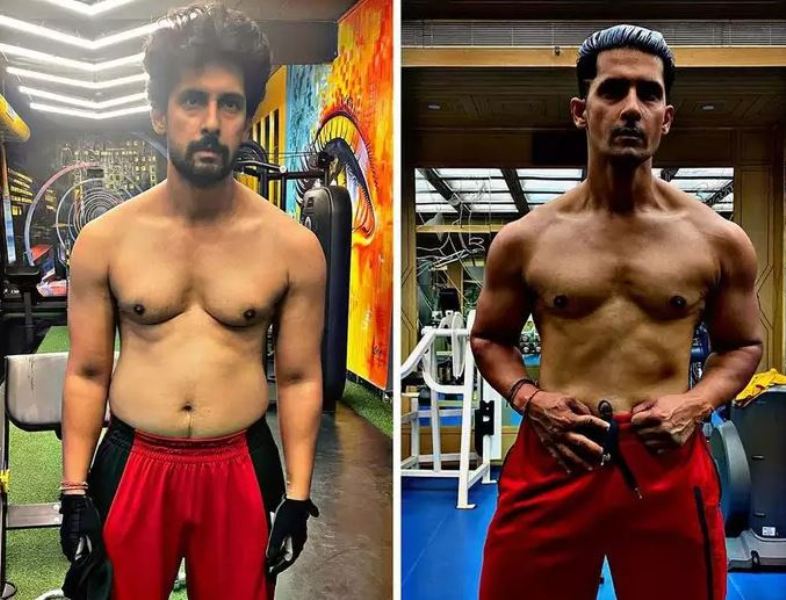 Ravi Dubey's physical transformation post