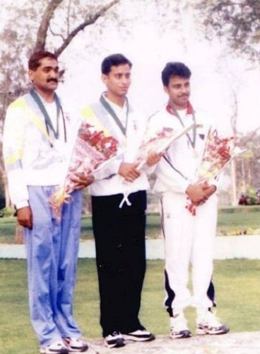 Sanjeev Rajput at the SAF Games 2004