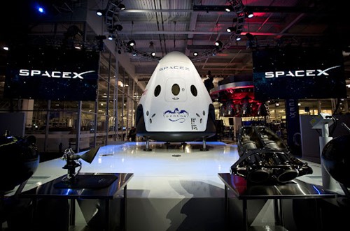 SpaceX Dragon capsule for astronauts