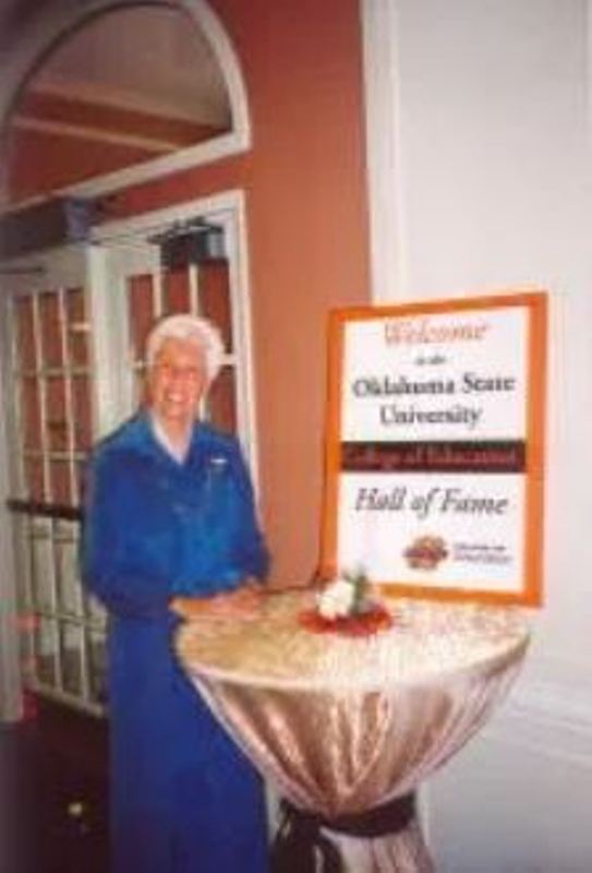 Wally Funk inducted into the Oklahoma State University's Aviation Hall of Fame