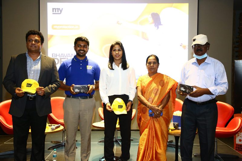 World’s first Safety Lifestyle brand ‘MY’ appointed C A Bhavani Devi as their Goodwill Ambassador