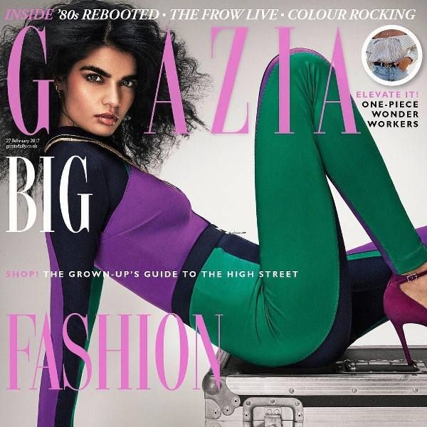 Bhumika Arora on the cover of Grazia Magazine