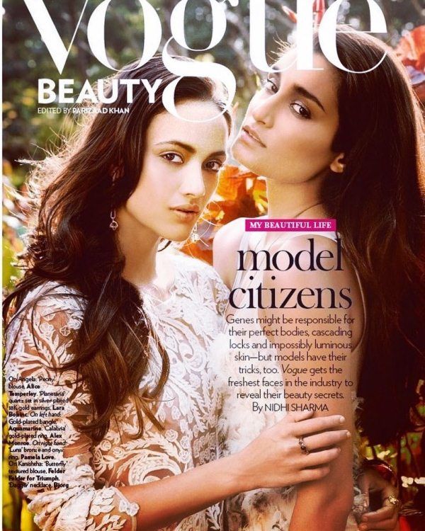 Kanishtha on the cover of Vogue Magazine