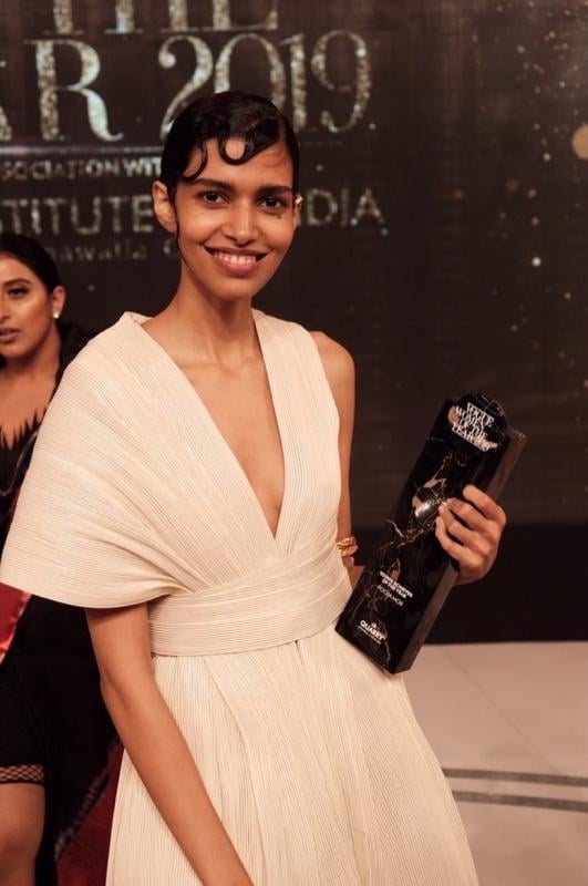 Pooja Mor won the Young Achiever of the year award 2019