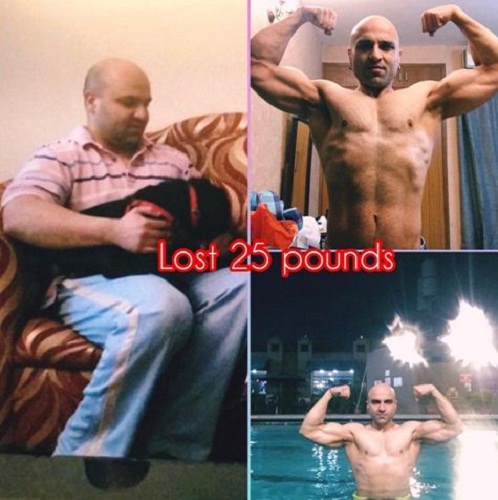 Rishi Bhel's weight loss journey