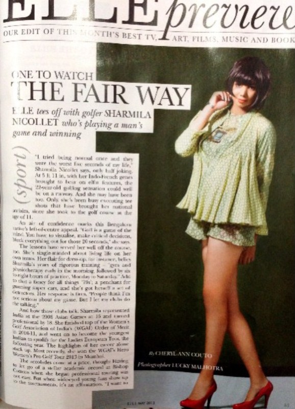 Sharmila Nicollet featured in Elle Magazine