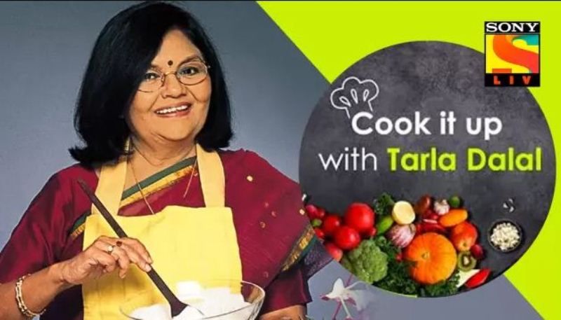 Tarla Dalal cooking show 'Cook It Up With Tarla Dalal'