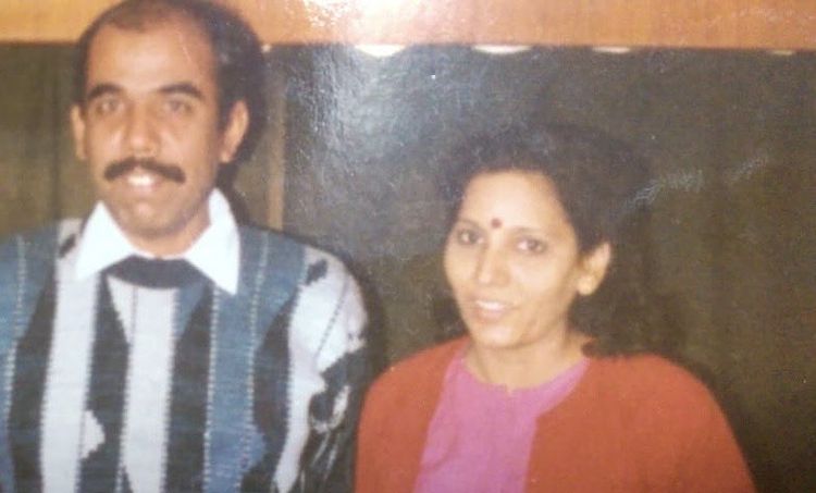 Aarti Sehwag's parents