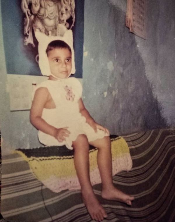 Akshay Waghmare's childhood picture