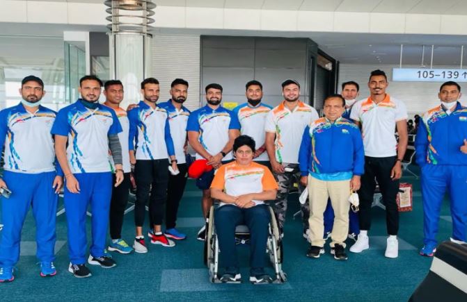 Indian Squad before leaving for Tokyo Paralympic 2020