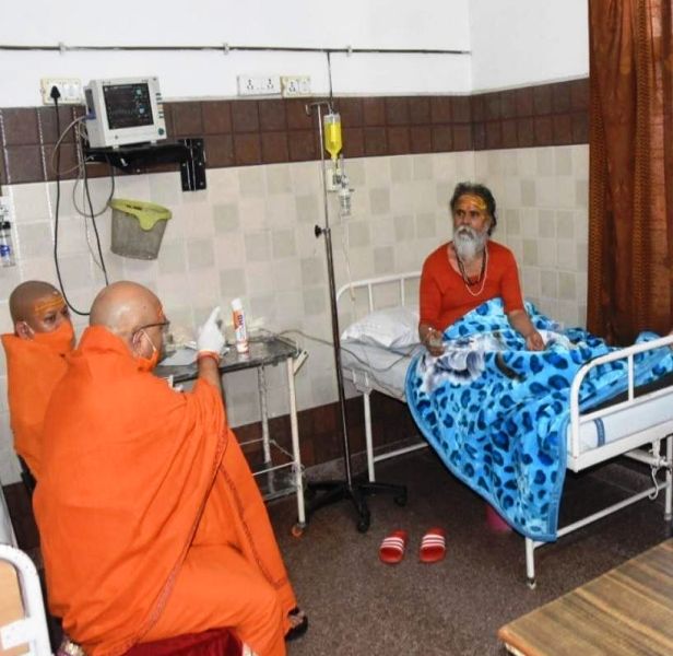 Narendra Giri in hospital after being tested COVID-19 positive