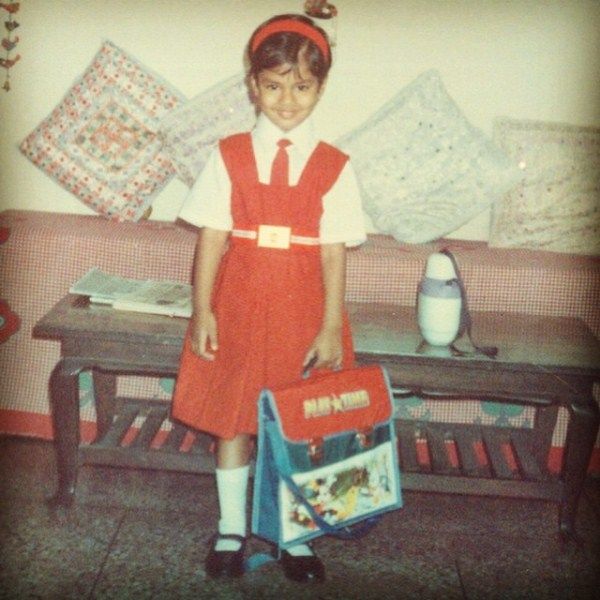 Noyonita during her school days