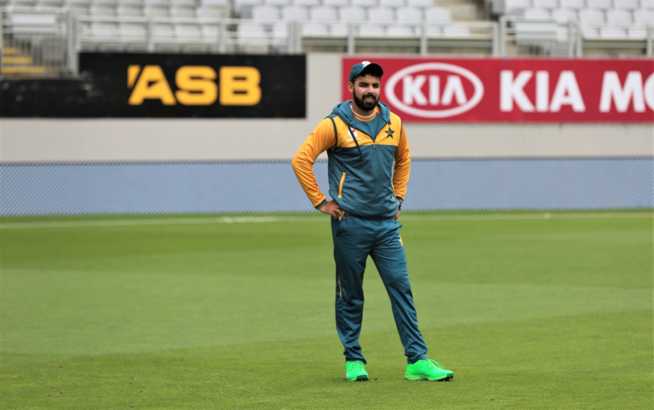 Shadab Khan playing first time as a Pakistan's captain for the T20 against New Zealand