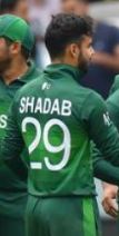 Shadab Khan's jersey number