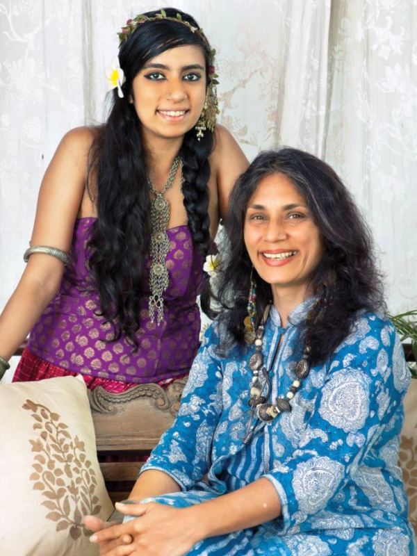Shilo Shiv Suleman with her mother