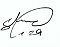 Shadab Khan's signature