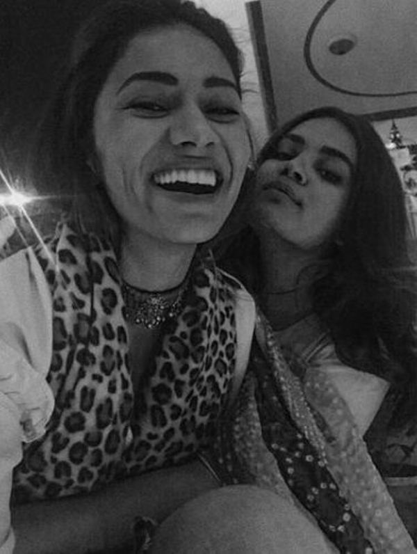 Gurleen with her sister