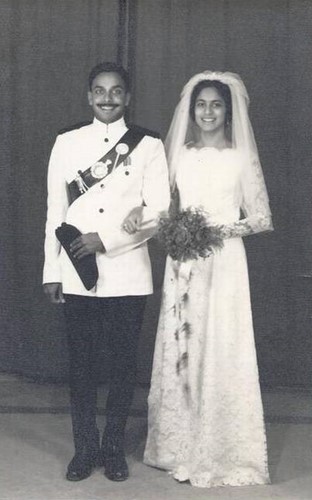 Ian Cardozo with his wife, Priscilla Cardozo