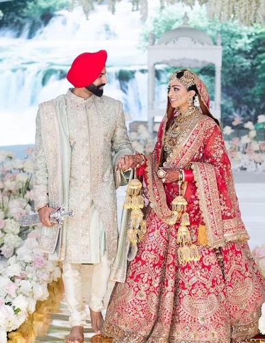 Parmish Verma and Geet Grewal's wedding picture