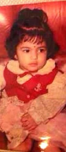 Pooja Dadlani's childhood picture