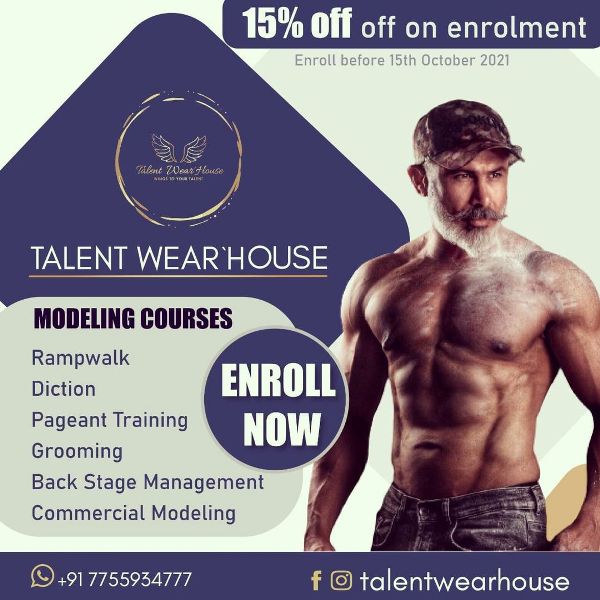 Rahul Jagtap in the poster of Talent Wear`House