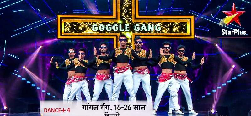 Rupesh Soni performing as a part of Goggle Gang in Dance Plus (season 4)